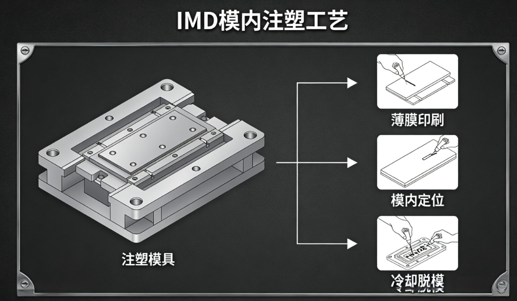 IMD模内注塑是什么？看懂工艺流程、优势特点